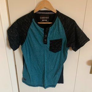 Teal Distortion T-shirt